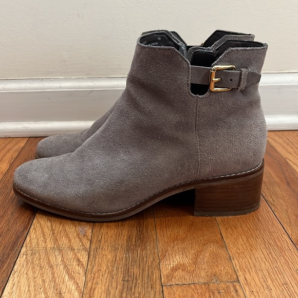 Cole Haan gray suede booties - Picture 4 of 7